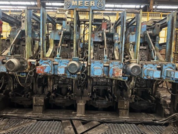 220mm x 8.0mm Mannesmann Meer Pipe Mill Line with Quick Change Injector Tooling