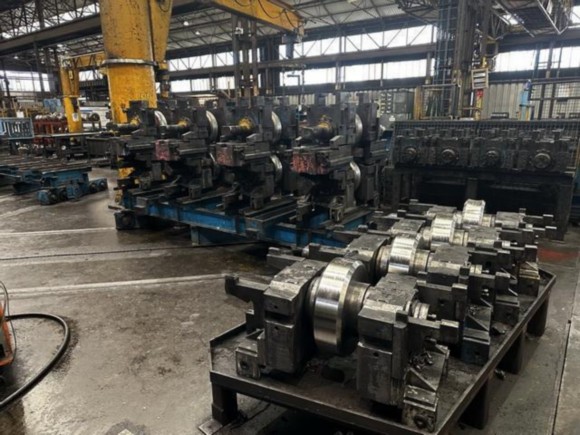 220mm x 8.0mm Mannesmann Meer Pipe Mill Line with Quick Change Injector Tooling