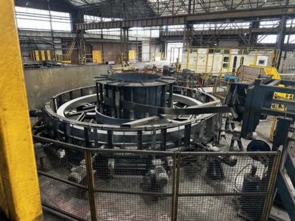 220mm x 8.0mm Mannesmann Meer Pipe Mill Line with Quick Change Injector Tooling