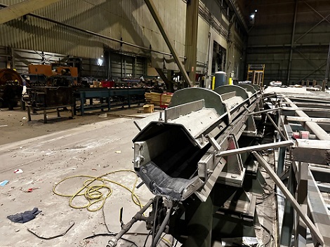 4.5 OD Bronx Taylor Wilson 6 Roll Rotary Tube Straightener