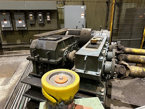 4.5 OD Bronx Taylor Wilson 6 Roll Rotary Tube Straightener