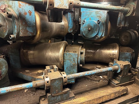 4.5 OD Bronx Taylor Wilson 6 Roll Rotary Tube Straightener