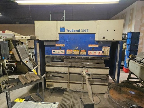73 TON X 80 TRUMPF #TRUBEND 3066 HYDRAULIC PRESS BRAKE
