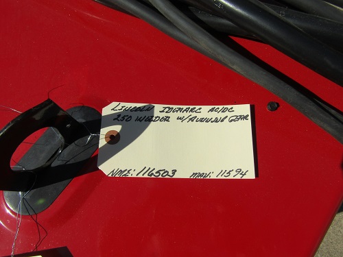 LINCOLN IDEALARC AC/DC 250 STICK WELDER