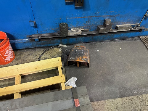 PACIFIC# J110-12 HYDRAULIC PRESS BRAKE