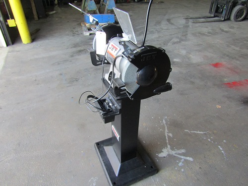 10 JET MDL. JBG-10B SHOP PEDESTAL GRINDER