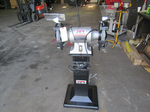 10 JET MDL. JBG-10B SHOP PEDESTAL GRINDER