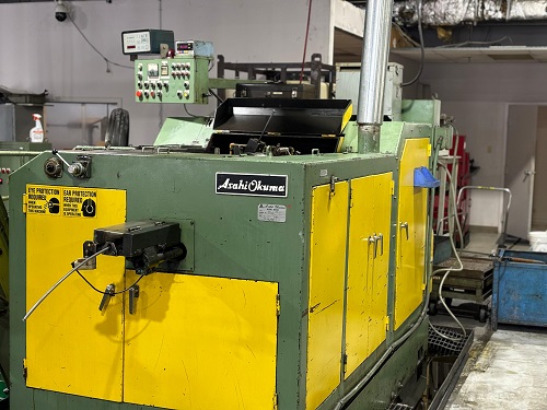 3/8 ASAHI OKUMA MDL# AOT 10B 2 DIE 2 BLOW COLD HEADER