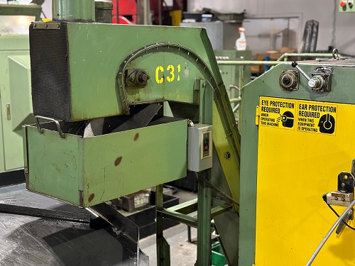 3/8 ASAHI OKUMA MDL# AOT 10B 2 DIE 2 BLOW COLD HEADER