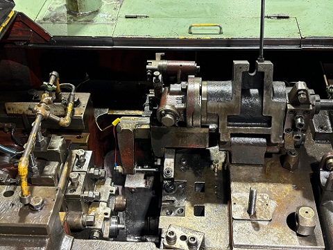 3/8 ASAHI OKUMA MDL# AOT 10B 2 DIE 2 BLOW COLD HEADER