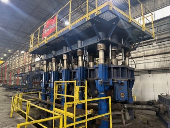 16 SXP MDL. 420 HEAVY WALL 7 ROLL PIPE STRAIGHTENER