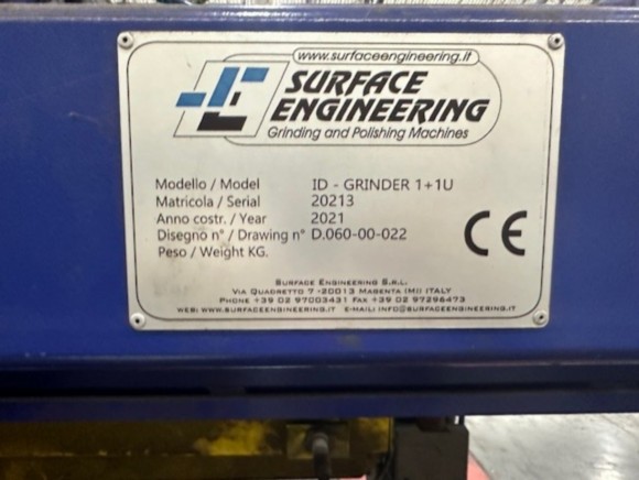 14 SURFACE ENGINEERING SERVICES DUAL 1+1 ID PIPE GRINDING MACHINE