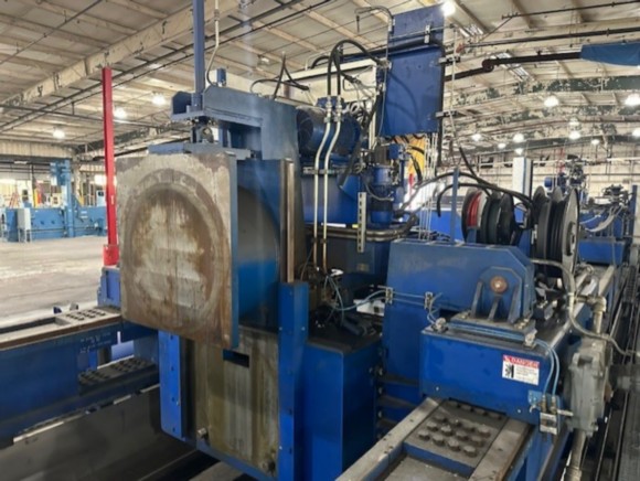 14 SXP SEAMLESS TUBE HYDROTESTING MACHINE W/ HIGH PRESSURE PUMPS