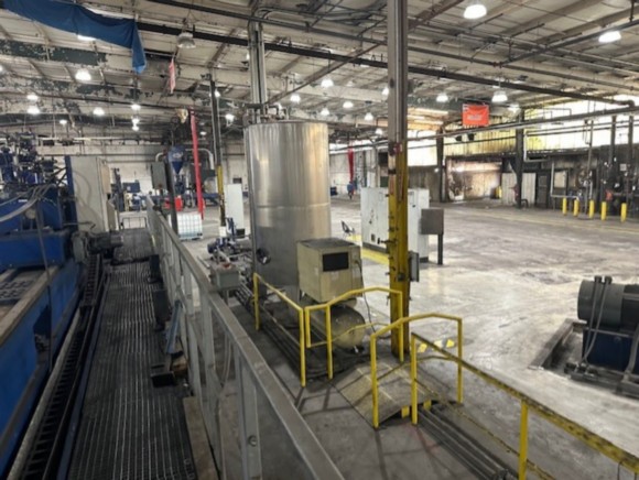 14 SXP SEAMLESS TUBE HYDROTESTING MACHINE W/ HIGH PRESSURE PUMPS