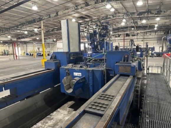 14 SXP SEAMLESS TUBE HYDROTESTING MACHINE W/ HIGH PRESSURE PUMPS