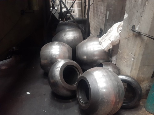 BOLDRINI #32HY FLANGING MACHINE WITH DIES