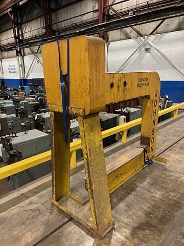 42,000 LBS JOHNSON C-HOOK W/ STAND