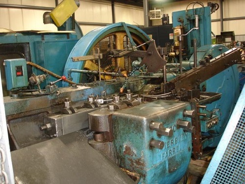 WATERBURY FARREL MDL#60 HAND FEED THREAD ROLLER