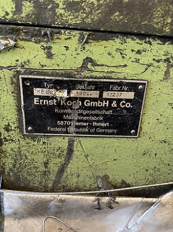 MORGAN KOCH MDL# KEWS3Z DEADBLOCK