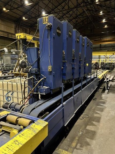 BOSSI MDL# RSP 3500/150/6UR 6 HEAD POLISHING MACHINE