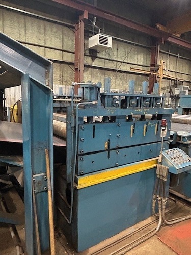 72 x .375 x 50,000# CAUFFIEL/MCKAY CUT TO LENGTH LINE