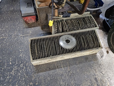 WATERBURY #0 THREAD ROLLER W/ WASHER ASSEMBLY