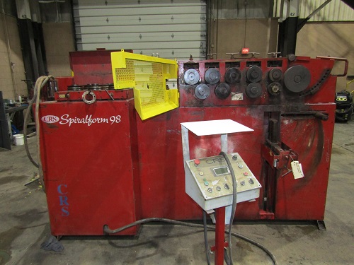 CRS SPIRALFORM 98 SPIRAL REBAR MACHINE