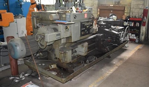 #3A WARNER & SWASEY SQUARE-HEAD HEAVY-DUTY SADDLE-TYPE TURRET LATHE W/CROSS