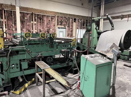 72 x .075 x 20,000# IOWA PRECISION MULTI BLANKING LINE