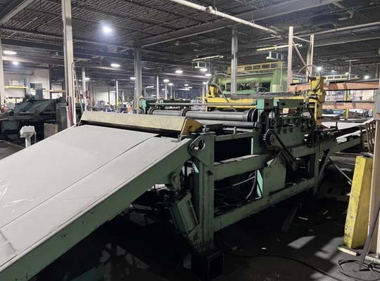 72 x .075 x 20,000# IOWA PRECISION MULTI BLANKING LINE