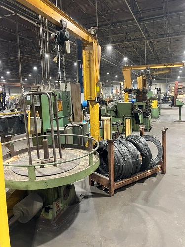 FENN 2-HI WIRE FLATTENING / SHAPING MILL W/ DRIVEN TURKSHEAD