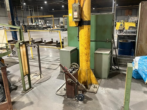 FENN 2-HI WIRE FLATTENING / SHAPING MILL W/ DRIVEN TURKSHEAD