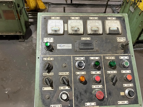 FENN 2-HI WIRE FLATTENING / SHAPING MILL W/ DRIVEN TURKSHEAD