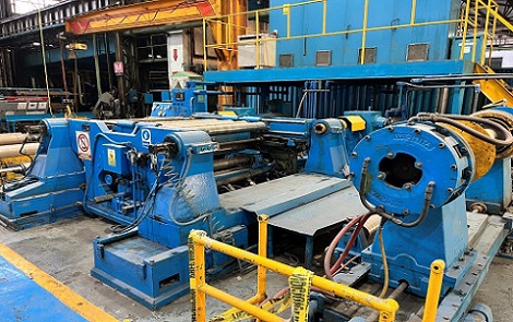 58 X .009 SCHMUTZ ALUMINUM FOIL SLITTING LINE