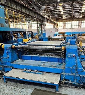 58 X .009 SCHMUTZ ALUMINUM FOIL SLITTING LINE