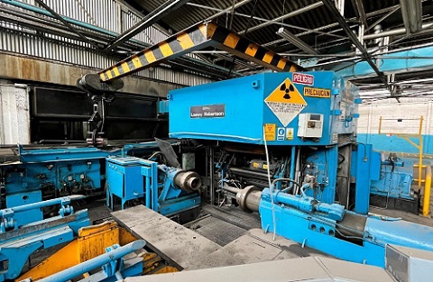 1100MM (43 ) X 0.089MM LOEWY ROBERTSON 4-HI ALUMINUM FOIL ROLLING MILL