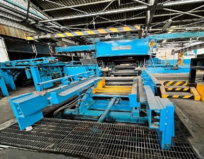 1100MM (43 ) X 0.089MM LOEWY ROBERTSON 4-HI ALUMINUM FOIL ROLLING MILL