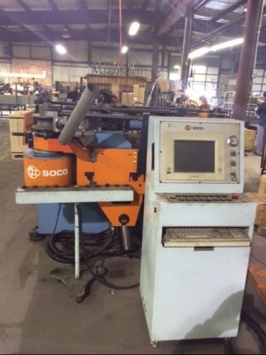 3 SOCO MODEL SB-75X4B-1S CNC TUBE BENDING MACHINE