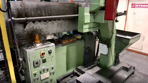 100 TON WILKINS & MITCHELL HOT FORGING PRESS W/ SUB PRESS