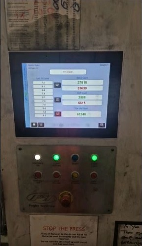 300 TON PYG HYDRAULIC FORGING PRESS