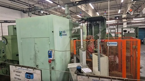 RIELLO AZ12/124-CN80 TRUNNION ROTARY TRANSFER MACHINE