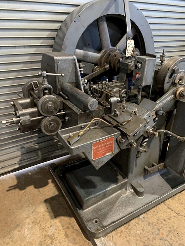 3/16 WATERBURY #1 2 DIE 4 BLOW TUBULAR RIVET HEADER