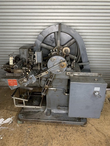 3/16 WATERBURY #1 2 DIE 4 BLOW TUBULAR RIVET HEADER