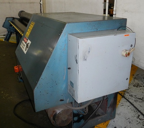 10' X 1/4 MONTGOMERY HYD. INITIAL PINCH PLATE BENDING ROLL