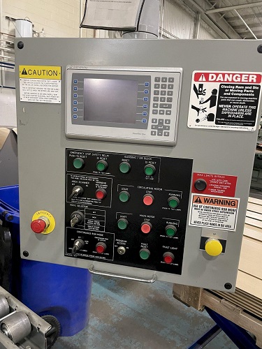 300 TON PACIFIC MODEL #300-OBL-10/60 STRAIGHT SIDE HYDRAULIC PRESS