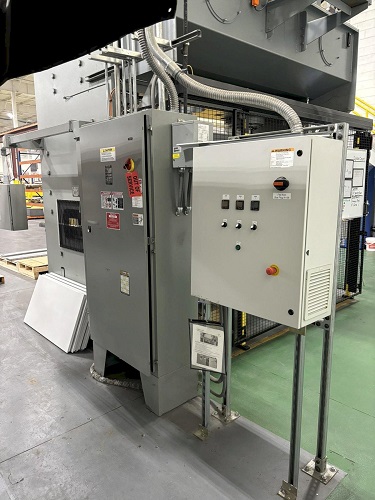 300 TON PACIFIC MODEL #300-OBL-10/60 STRAIGHT SIDE HYDRAULIC PRESS