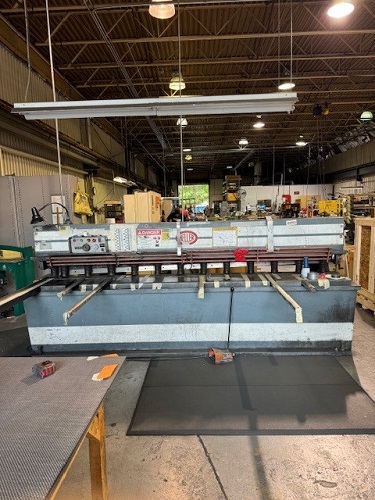 HELLER #HS 430, POWER HYD, SQUARING SHEAR