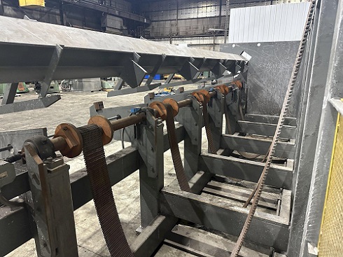 20' AMD BAR & PIPE DESCRAMBLER RACK & LOADER