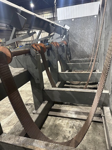 20' AMD BAR & PIPE DESCRAMBLER RACK & LOADER