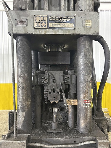 5 AMD MODEL#530-2230 AUTOMATIC HYDRAULIC BAR & BILLET SHEAR OR HYDRAULIC PRESS